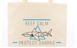 Tote bag Ailerons requin shark