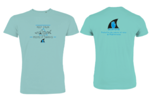 Blue Ailerons t-shirt requin shark